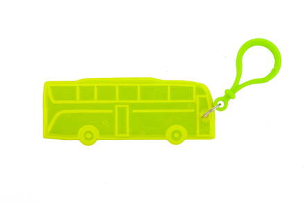Přívěsek reflexní 3M - Autobus žlutý 