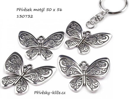 Přívěsek motýl 130732 - Cena 39,-Kč bez DPH