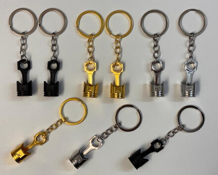 Přívěsek kov píst motoru - cena 24,90 bez DPH