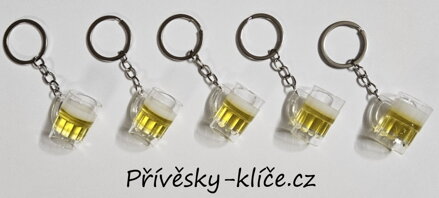 Přívěsek pivo - cena 19,50 bez DPH.