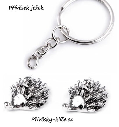 Přívěsek ježek 360528 - Cena 19,50 bez DPH