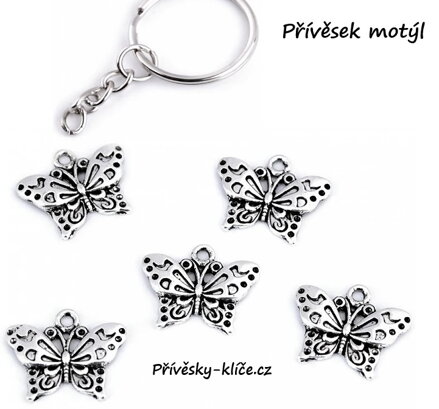 Přívěsek motýl 330932 - Cena 19,50 bez DPH