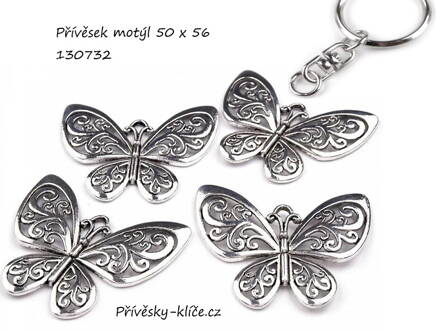 Přívěsek motýl 130732 - Cena 39,-Kč bez DPH