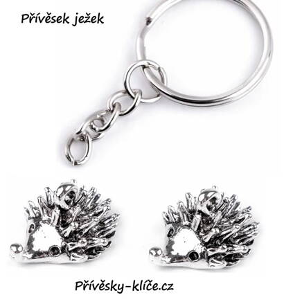 Přívěsek ježek 360528
