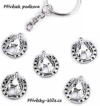 Přívěsek kůň s podkovou 330934