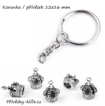Korunka přívěsek platina 360820